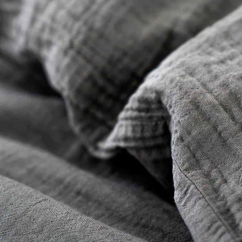 Vintage Washed Cotton Duvet Set - Fluffyslip