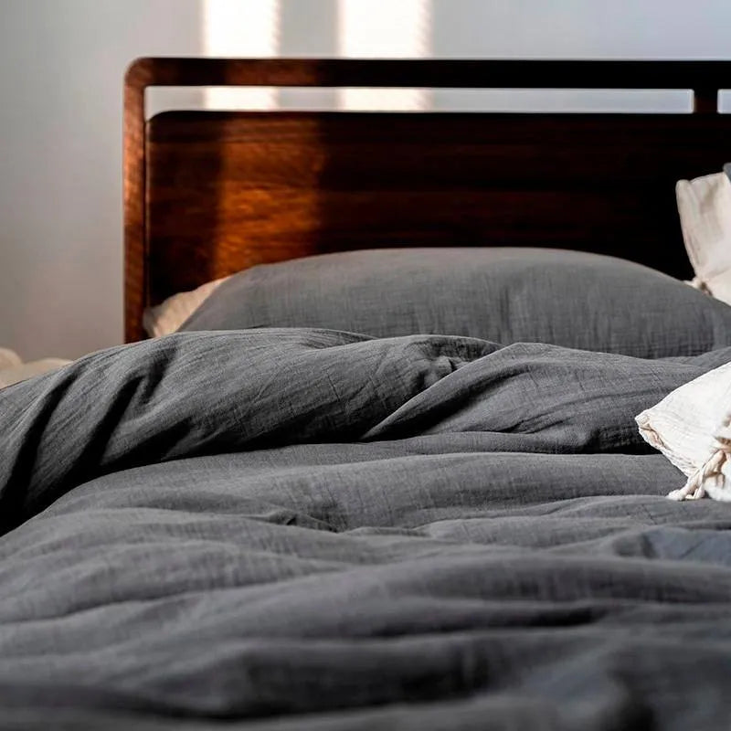 Vintage Washed Cotton Duvet Set - Fluffyslip