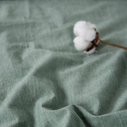 Washed Cotton Duvet Cover Set 4/6Pcs - Fluffyslip
