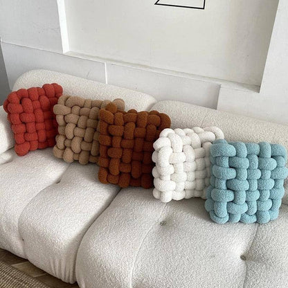 Woven Sofa Throw Pillow - Fluffyslip